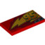 Flat Tile 2X4 Left No.20""