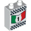 Brick 1X2X2, Dec. 1""