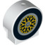 Sign Round, Dec. Spare Wheel""