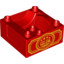 Box W/Seat 4X4X1,5 Dec. No. 2""