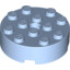 Brick 4X4 Round W. 4.9 W. Kl.