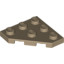 Corner Plate 45 Deg. 3X3