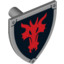 Mini Shield No. 4""