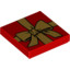 Flat Tile 2X2 No. 9""