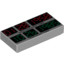 Flat Tile 1X2 No. 132""