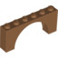 Brick W. Inside Bow 1X6X2