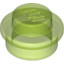 Round Plate 1X1 - Tr.