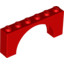 Brick W. Inside Bow 1X6X2
